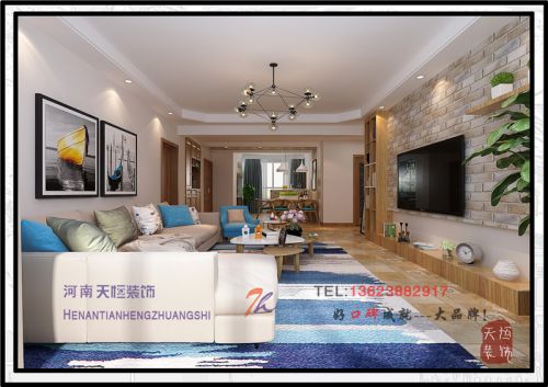 洛陽(yáng)元華國(guó)際6號(hào)樓01戶型---天恒裝飾設(shè)計(jì)施工