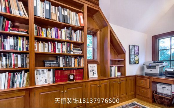 孩子學(xué)習(xí)好的秘訣是要有書(shū)香門(mén)第的家庭裝修氛圍