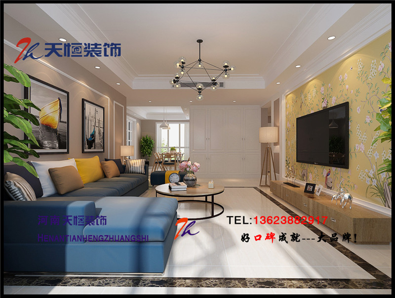 洛陽(yáng)裝飾公司精彩案例之三十九洛陽(yáng)上海灘華府